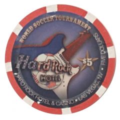 5 Dollars - Hard Rock Hotel - World Soccer Tournament Las Vegas, Nevada