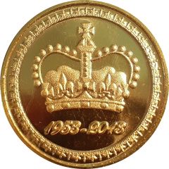 Medal - Elizabeth II - Diamond Jubilee , Crown Event Medal