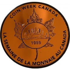 Medal - Coin Week Canada 1995