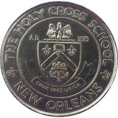 Mardi Gras Token - The Holy Cross School New Orleans, Louisiana