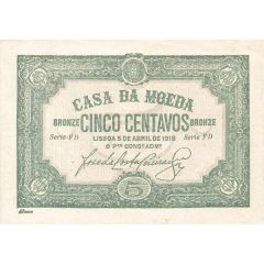 5 Centavos Casa da Moeda