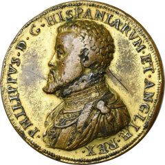 Victory against english protestants - Philip II