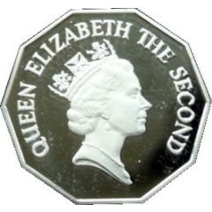 1 Dollar - Elizabeth II Piedfort
