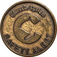 Token - Chessie System Safety Alert Cleveland, Ohio