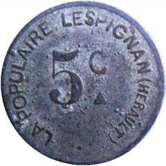 5 Centimes Lespignan