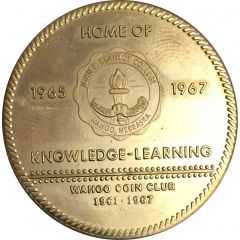 Token - Nebraska Centennial Wahoo Coin Club