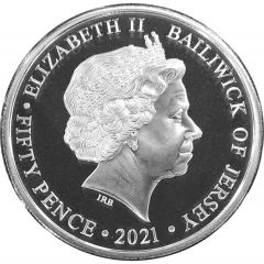 50 Pence - Elizabeth II Her Majesty the Queen`s 95th birthday photographic collection