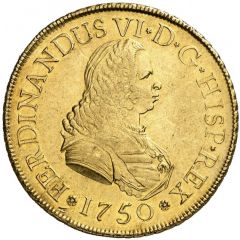 8 Escudos - Fernando VI Madrid, armored