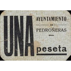 1 Peseta Pedroñeras