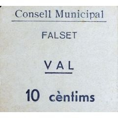 10 Céntimos Falset