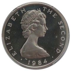 1 Pound - Elizabeth II Castletown, Silver Proof