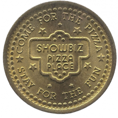 Token - Showbiz Pizza Place Irving, Texas