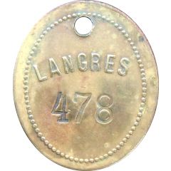 Dog Tax Token Langres