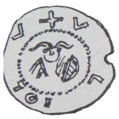 Denier Bracteate - Wladyslaw III Spindleshanks or Wladyslaw Odonic Gniezno or Poznań mint