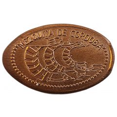 Elongated coin - Mosque–Cathedral of Córdoba