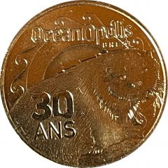 Jeton touristique - Monnaie de Paris - Océanopolis - 30 ans