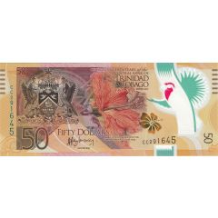 50 Dollars Central Bank Golden Jubilee