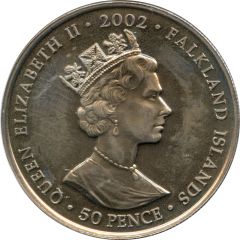 50 Pence - Elizabeth II Visit to Canada