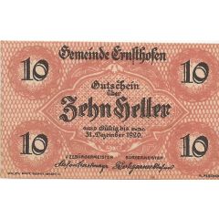 10 Heller Ernsthofen