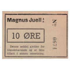 10 Øre Magnus Juell AS