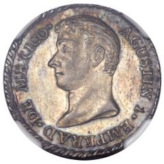 1 Real - Agustín de Iturbide Proclamation Coinage