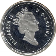 50 Cents - Elizabeth II First Overseas Canadian Soccer Tour