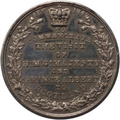 Medalet - Victoria Royal Visit; W. Griffin