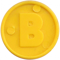 Beer Token - B gelb