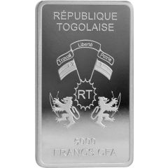 5000 Francs CFA John Paul II