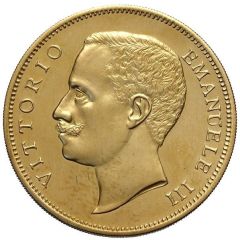 50 Lire - Victor Emmanuel III Pattern