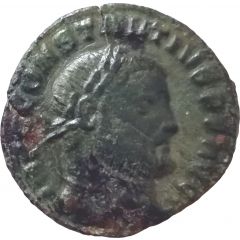 Follis - Constantius I GENIO POPVLI ROMANI, Siscia