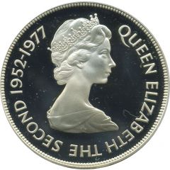 25 Pence - Elizabeth II Silver Jubilee