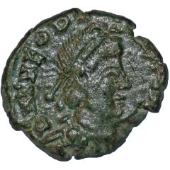 Nummus - Theodosius I VICTORIA AVGGG, Rome