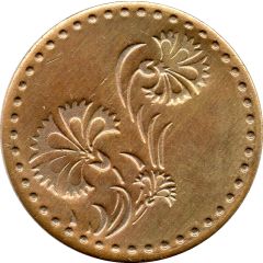 Token - Slovenski novec Gorenjska carnation