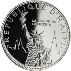 100 Gourdes Statue of Liberty