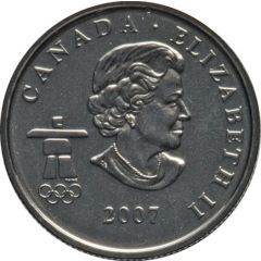 25 Cents - Elizabeth II Wheelchair Curling, Mule