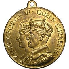 Medal - George VI Royal Visit, Vaughtons