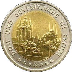 Token - Thuringia Dom und Severikirche Erfurt