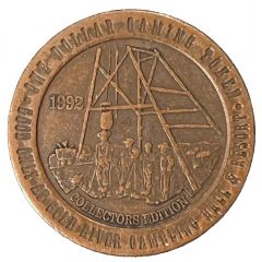 Casino Token - 1 Dollar Gold River Gambling