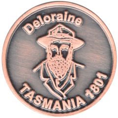 Token - Settler`s Restaurant, 1 Penny Deloraine, Tasmania