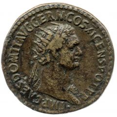 Dupondius - Domitian FIDEI PVBLICAE S C, Fides
