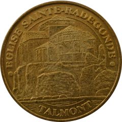 Tourist token - Monnaie de Paris - Talmont-sur-Gironde - Église Sainte-Radegonde
