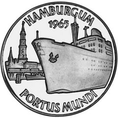 1 Argenteus - Aureus Magnus Port of Hamburg