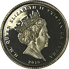 1/4 Sovereign - Elizabeth II Victoria Cross