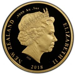 10 Dollars - Elizabeth II 4th Portrait - Māui and the Fish