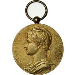 Médaille d’honneur du ministère du Commerce et de l’Industrie échelon vermeil