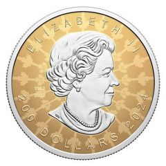 200 Dollars In the name of Elizabeth II, Super Incuse Gold Maple Leaf