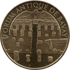 Monnaie de Paris Tourist Token - Forum antique de Bavay Les arcades