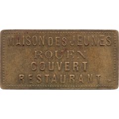 Couvert restaurant - Maison des jeunes, Rouen