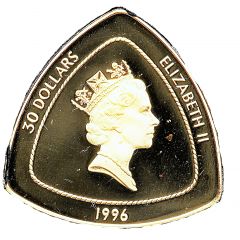 30 Dollars - Elizabeth II Bermuda Triangle